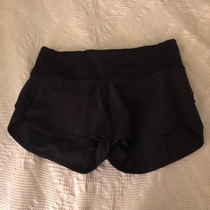 Black Lululemon shorts